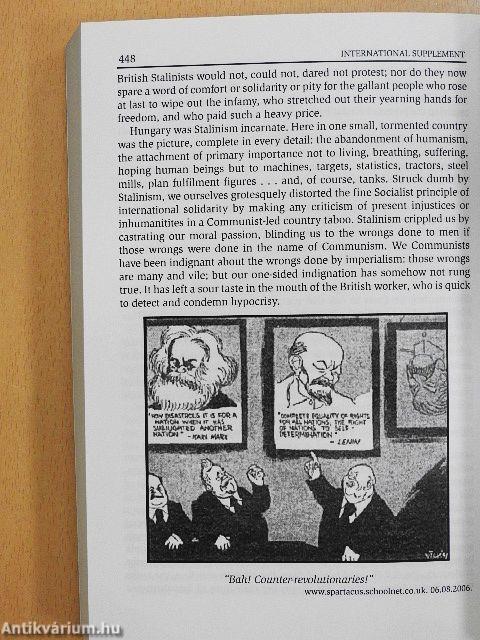 A nemzetközi munkásmozgalom történetéből 2006