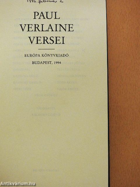 Paul Verlaine versei