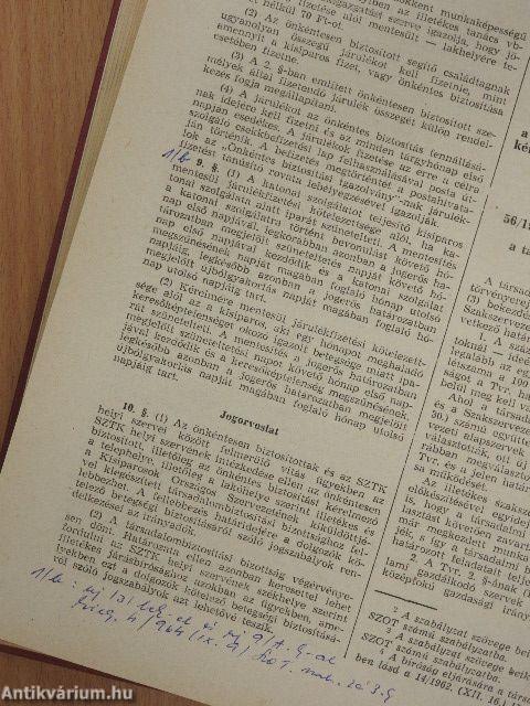 Hatályos miniszteri rendeletek 1945-1963 II.