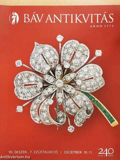 BÁV Antikvitás 90. Ékszer-, 7. Ezüstaukció