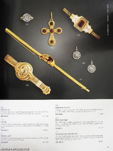 BÁV Antikvitás 90. Ékszer-, 7. Ezüstaukció