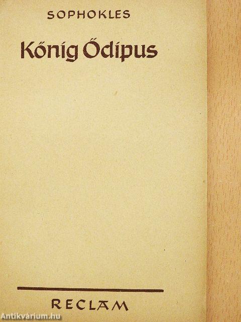 König Ödipus