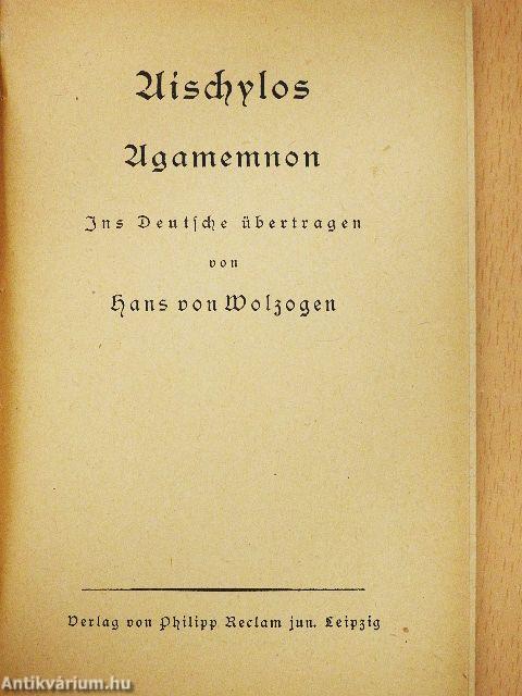 Agamemnon (gótbetűs)