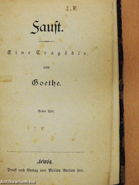 Faust I-II. (gótbetűs)