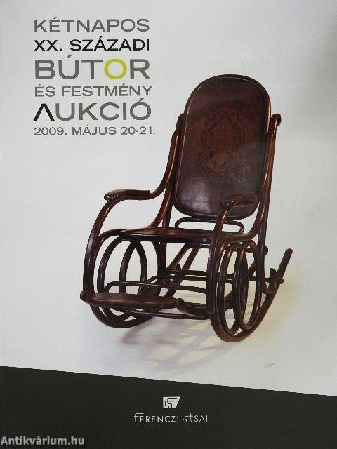 Kétnapos XX. századi bútor és festmény aukció