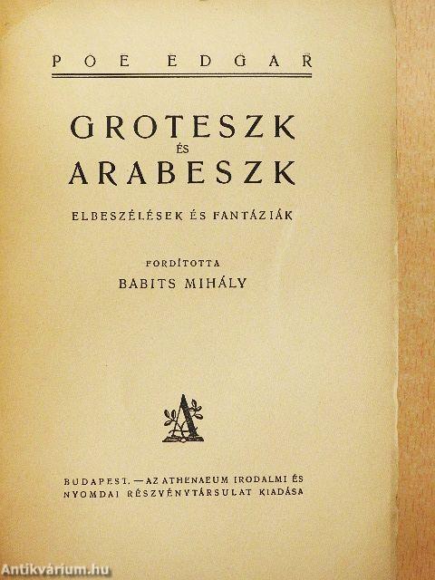 Groteszk és arabeszk