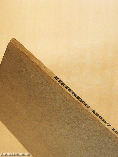 Az ember származása és a származástan vázlata