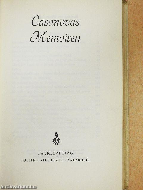 Casanovas Memoiren