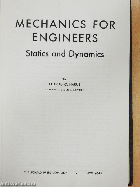 Mechanics for Engineers