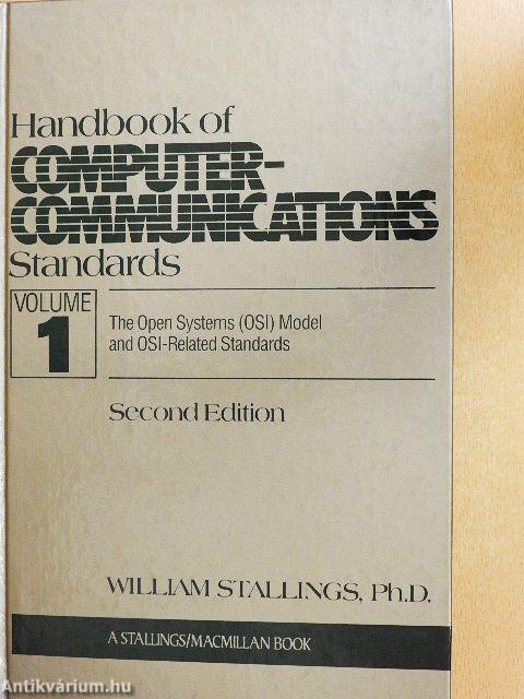 Handbook of Computer-Communications Standards 1.