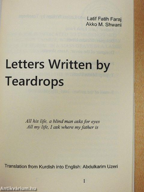 Letters Written by Teardrops