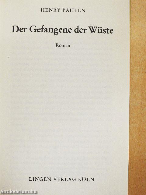 Der Gefangene der Wüste