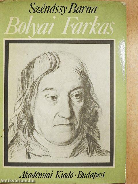 Bolyai Farkas (1775-1856)