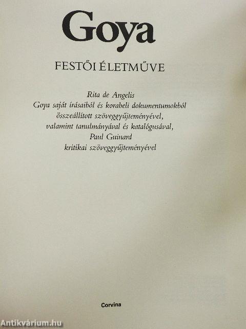 Goya festői életműve