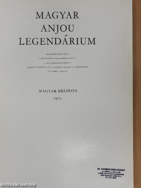 Magyar Anjou legendárium