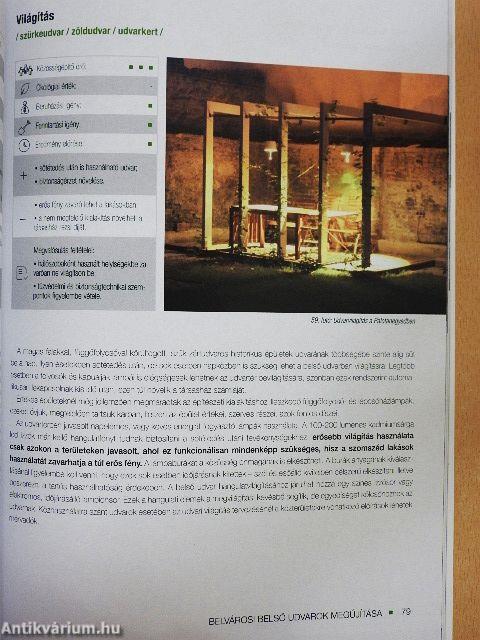 Belvárosi belső udvarok megújítása