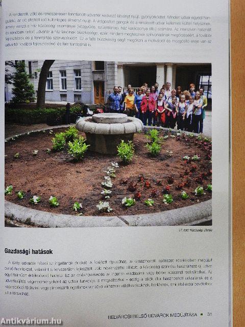 Belvárosi belső udvarok megújítása