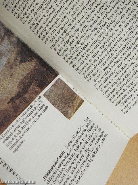 Régészek a víz alatt és a levegőben