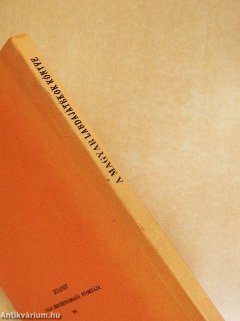 A magyar labdajátékok könyve