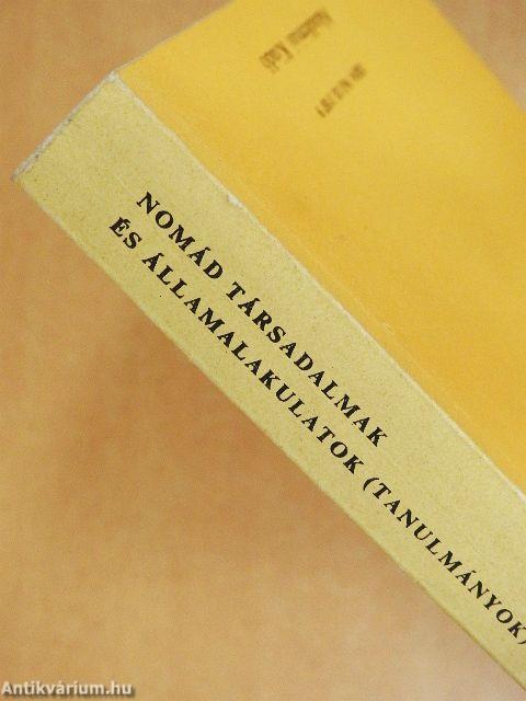 Nomád társadalmak és államalakulatok