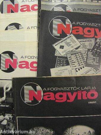 Nagyító 1983. (nem teljes évfolyam)