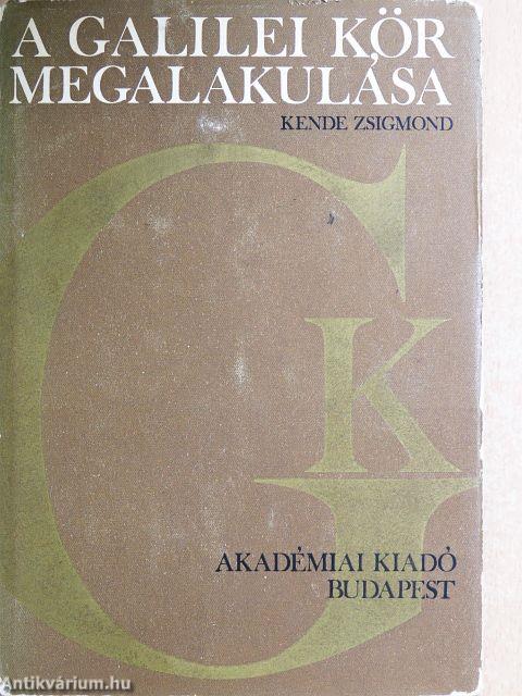 A Galilei Kör megalakulása