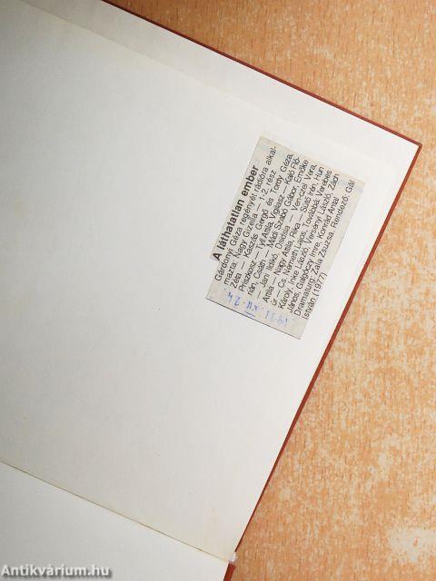 A láthatatlan ember
