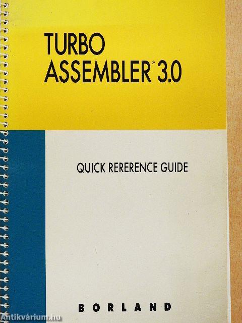 Turbo Assembler - Version 3.0