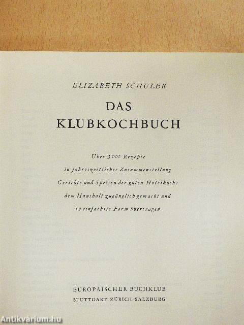 Das Klubkochbuch