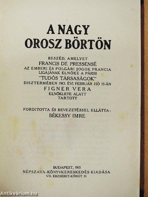 A nagy orosz börtön