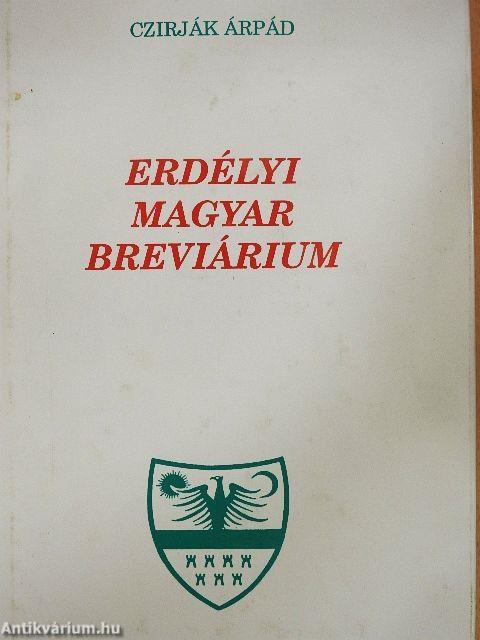 Erdélyi magyar breviárium