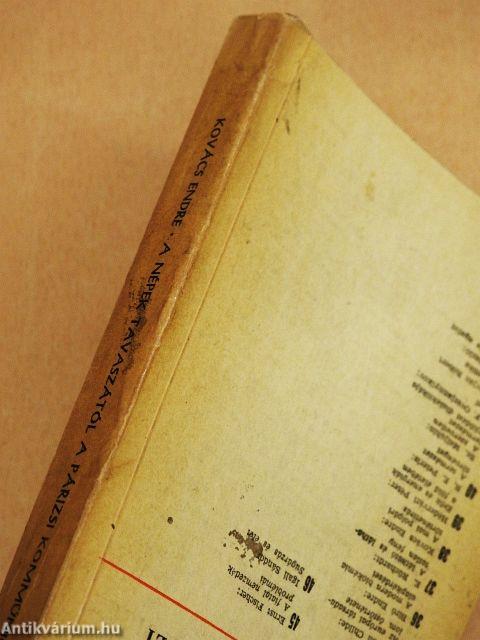 A népek tavaszától a Párizsi Kommünig