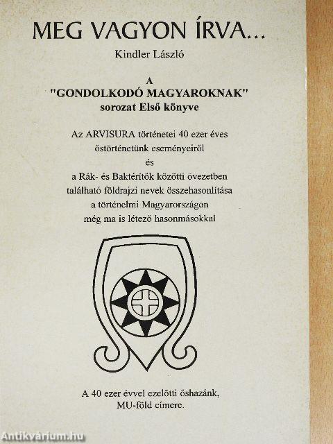 Meg vagyon írva...