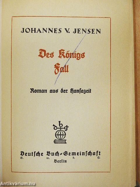 Des Königs Fall (gótbetűs)