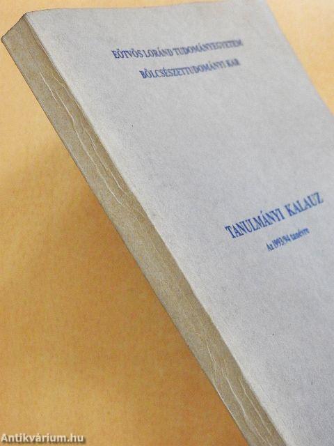 Tanulmányi kalauz az 1993/94 tanévre