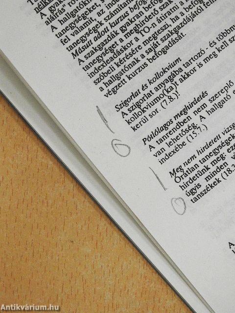 Tanulmányi kalauz az 1993/94 tanévre