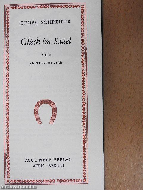 Glück im Sattel