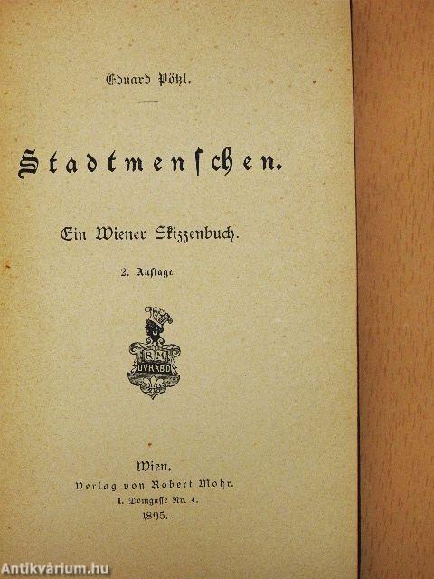 Stadtmenschen (gótbetűs)