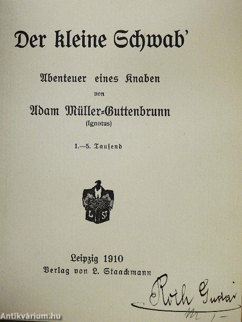 Der kleine Schwab' (gótbetűs)