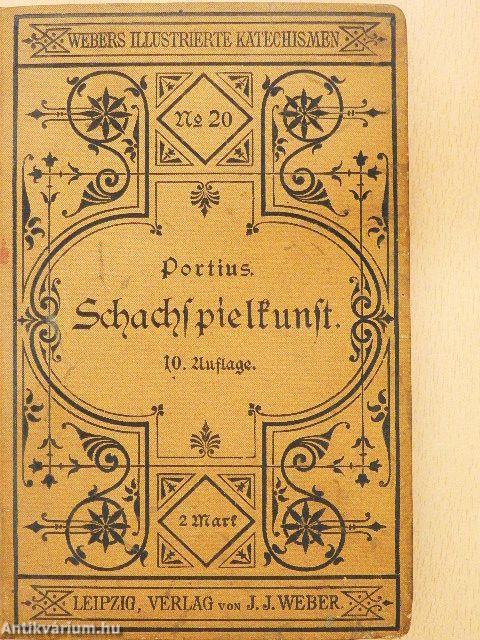 Katechismus Der Schachspielkunst (gótbetűs)