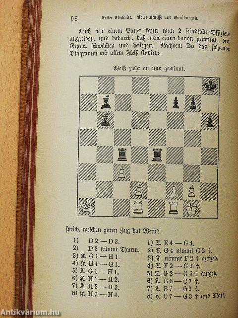 Katechismus Der Schachspielkunst (gótbetűs)