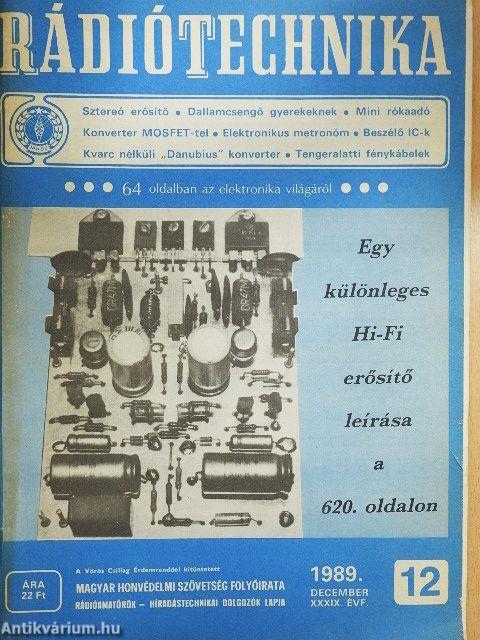 Rádiótechnika 1989. december