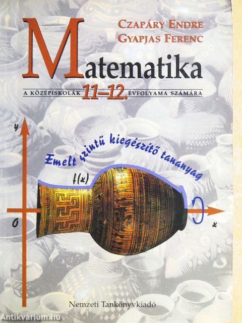 Matematika 11-12.