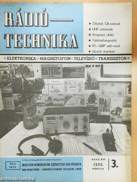 Rádiótechnika 1982. március