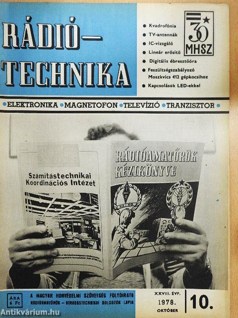 Rádiótechnika 1978. október