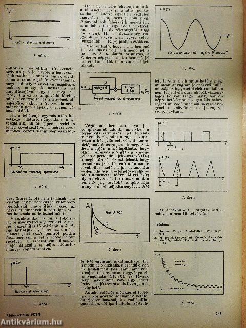 Rádiótechnika 1978. május
