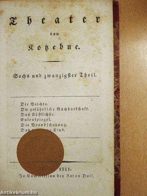 Theater von Kotzebue 26. (gótbetűs)