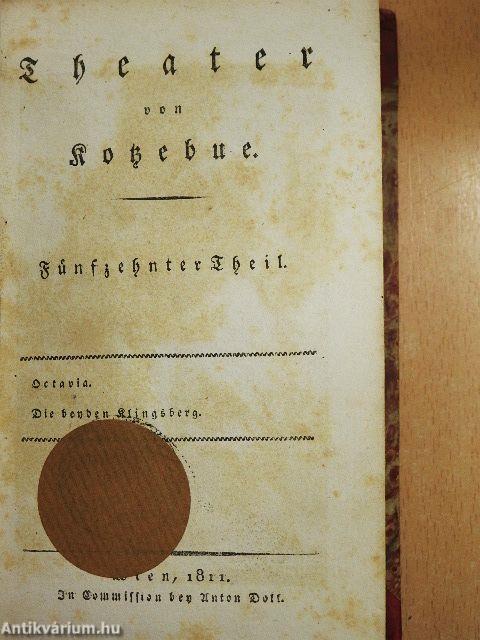 Theater von Kotzebue 15. (gótbetűs)