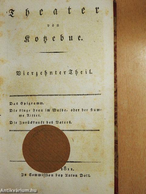 Theater von Kotzebue 14. (gótbetűs)