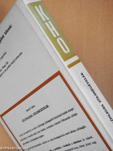 Különleges zöldségételek